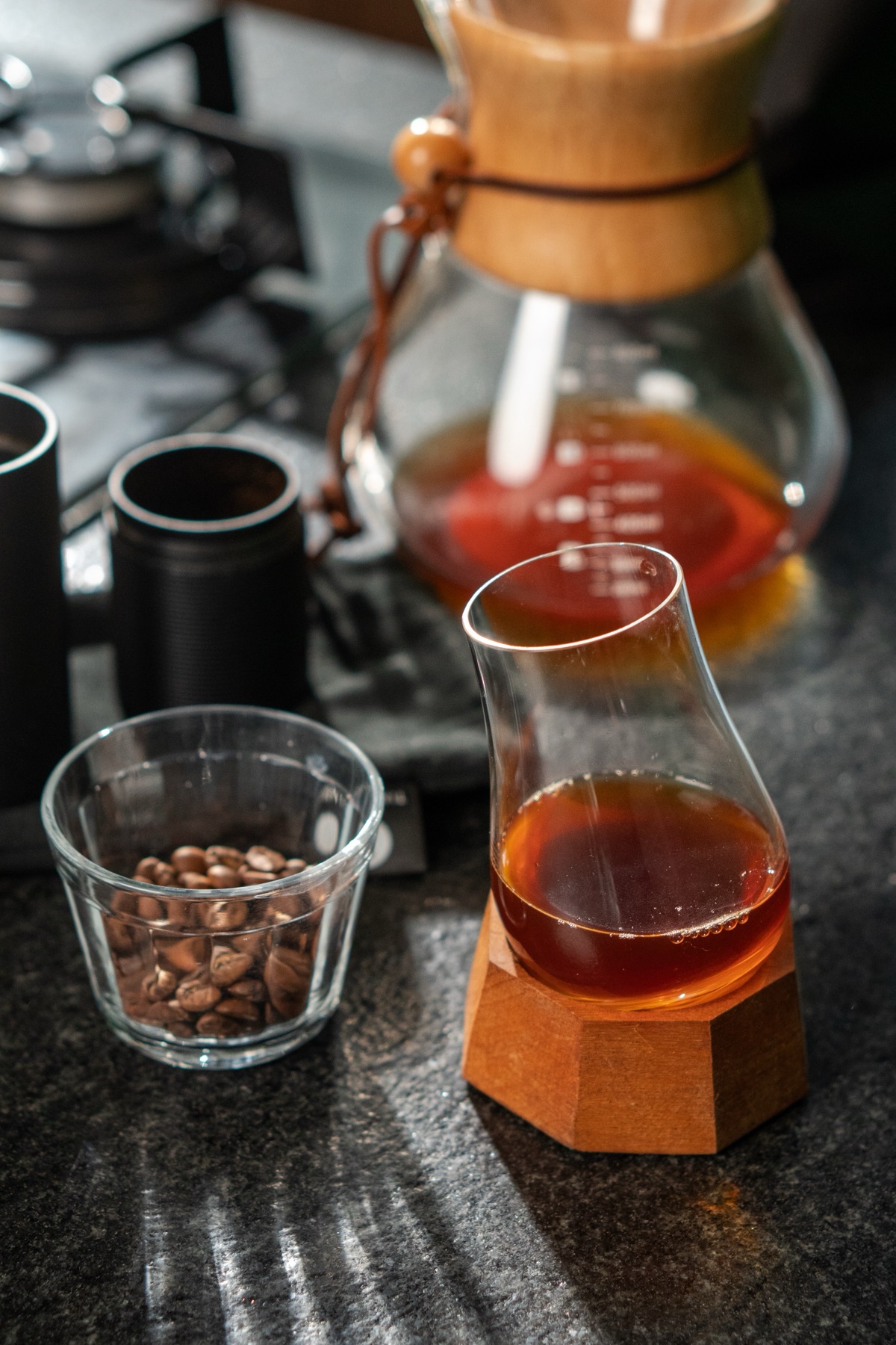 Preparo de café especial